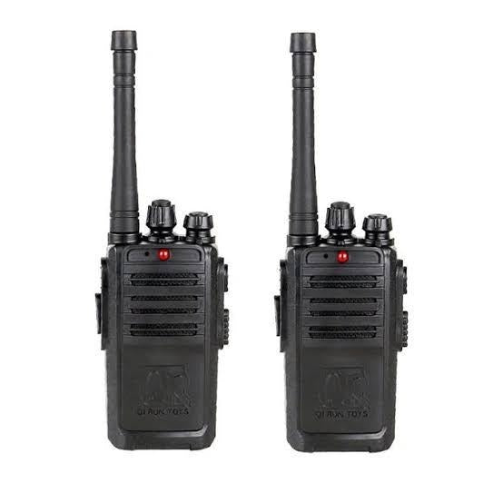 New Portable Black Walkie Talkie Pair With Batteries – Battery Operated ARDS