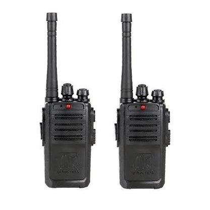 New Portable Black Walkie Talkie Pair With Batteries – Battery Operated ARDS