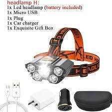 Waterproof Rechargeable Headlight for Camping ARDS