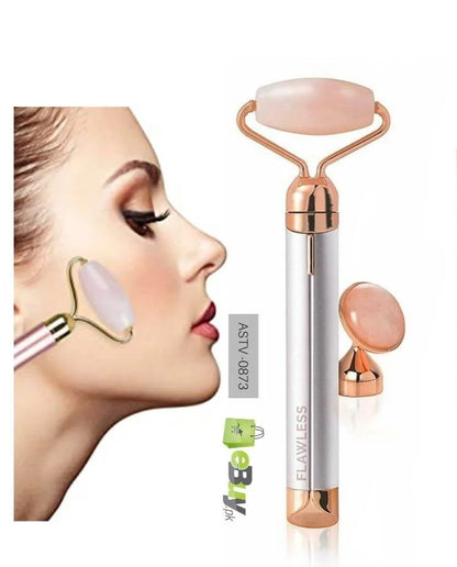 2 in 1 Facial Roller Micro Shaking Trembling Facial Roller Massager