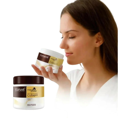 Karseell Hair Mask Collagen Treatment Natural Argan Oil Coconut conditioner 500gm