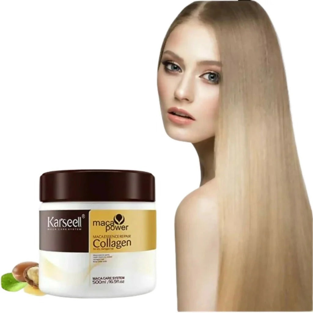 Karseell Hair Mask Collagen Treatment Natural Argan Oil Coconut conditioner 500gm