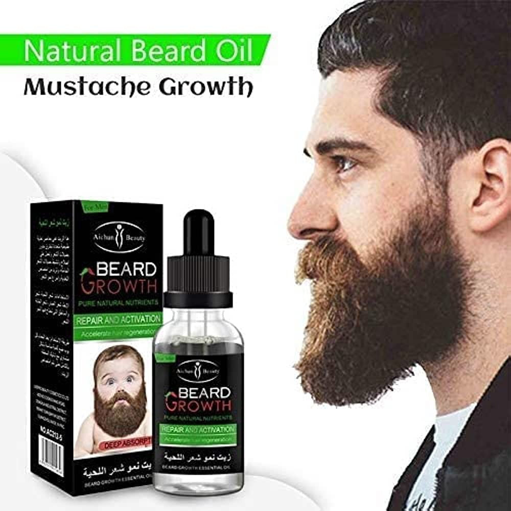 Beard and Mustache Hair Growth Oil Best Hair oil for Men 30 ML