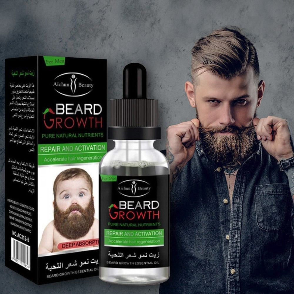 Beard and Mustache Hair Growth Oil Best Hair oil for Men 30 ML