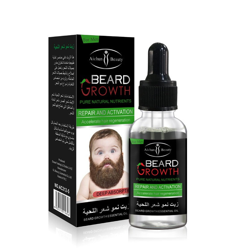 Beard and Mustache Hair Growth Oil Best Hair oil for Men 30 ML