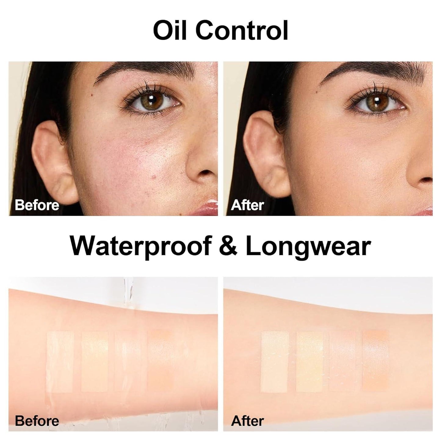 FV Liquid Foundation Oil control Waterproof Hydrating Makeup Base Cream