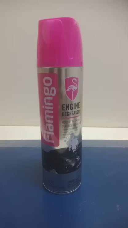 Flamingo Engine Degreaser Foam Spray 650ML – Heavy-Duty Engine Cleaner