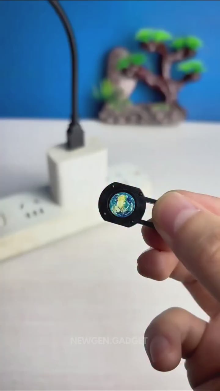 USB Ceiling Moon Earth Projection Atmosphere Light
