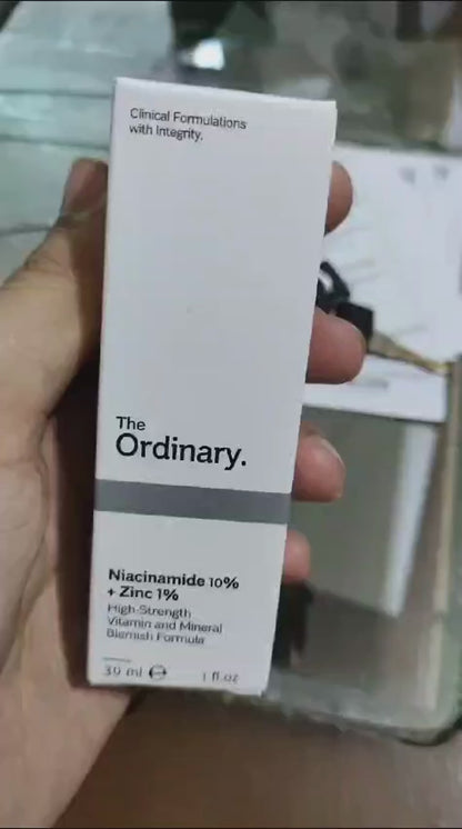 The Ordinary Niacinamide 10% + Zinc 1 % (30ML )