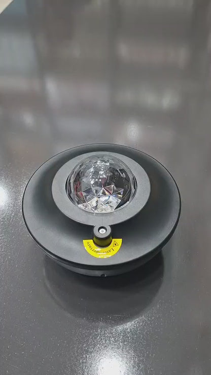 Colorful Starry Sky Galaxy Projector Night Light with Bluetooth &amp; USB Music Player
