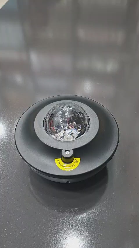 Colorful Starry Sky Galaxy Projector Night Light with Bluetooth &amp; USB Music Player