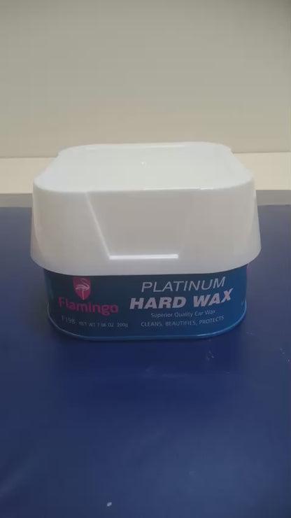 Flamingo Platinum Hard Wax Car Polish 200G – High-Gloss Carnauba Paste Wax
