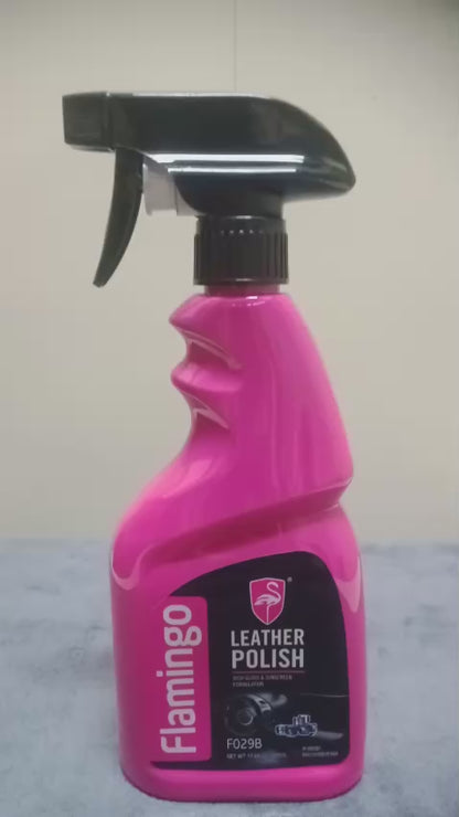 Flamingo Leather Polish 500ML – Premium Shine &amp; Protection
