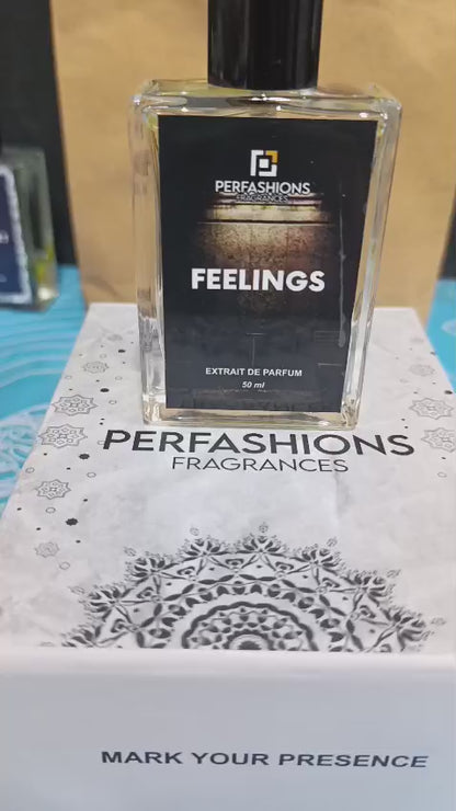 Feelings – Amber Fougère Extrait de Parfum for Men – 50ml