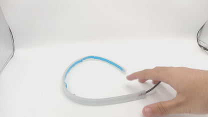 Universal Bike LED Strip Light – Dual Color Turn Signal &amp; Running Light