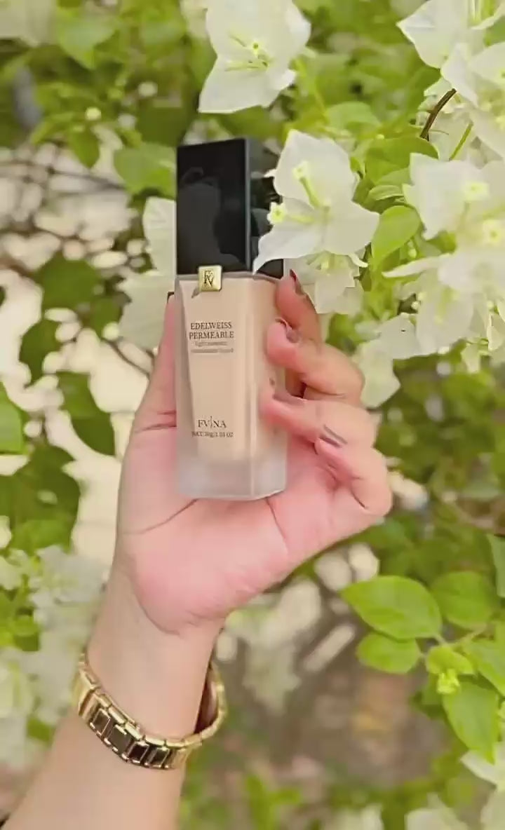 1 PCs FV Edelweiss Permeable Light Essence Foundation Liquid