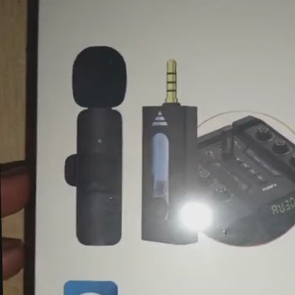 K35 High Quality Wireless Single Microphone For Mobile Phone And Camera