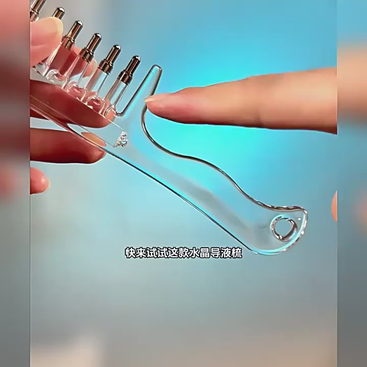 Scalp Massage &amp; Relaxing Comb with Rolling Balls