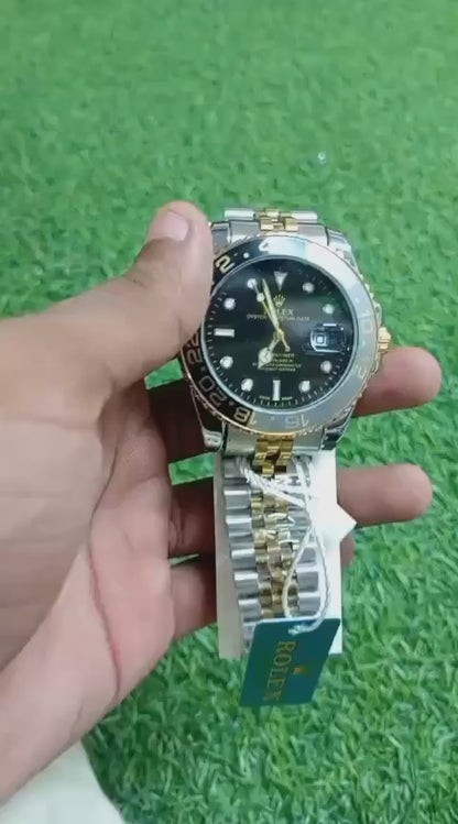 Rolex-Style Luxury Watch – Elegant Design &amp; Everyday Timepiece