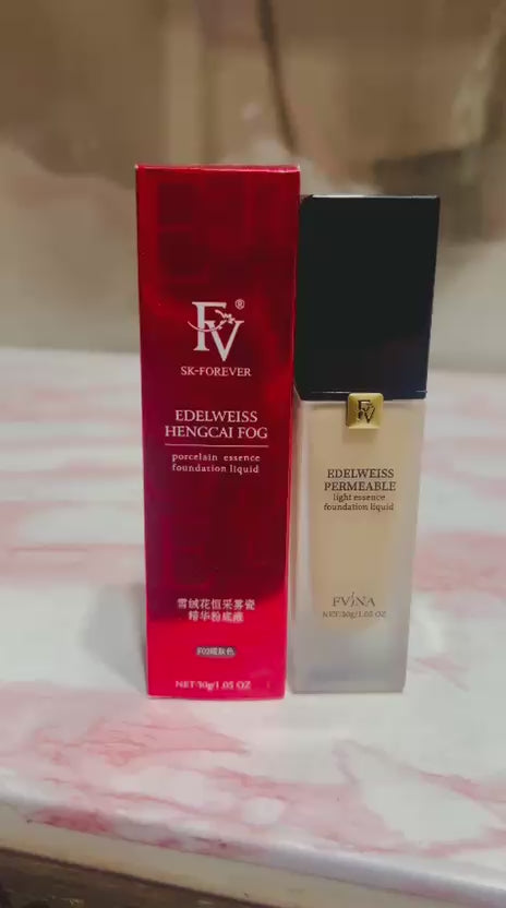 1 PCs FV Edelweiss Permeable Light Essence Foundation Liquid