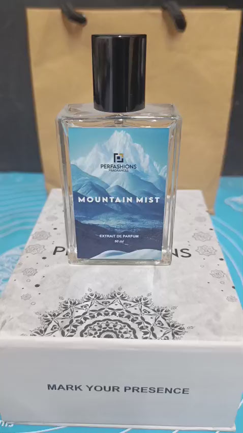 Mountain Mist – Aromatic Marine Extrait de Parfum for Men &amp; Women – 50ml