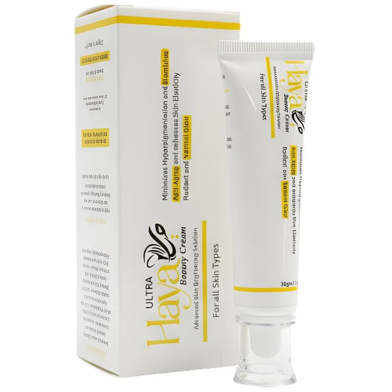 Haya Ultra Beauty Cream | Advanced Skin Brightening Solution for All Skin Types 30gm YMDS