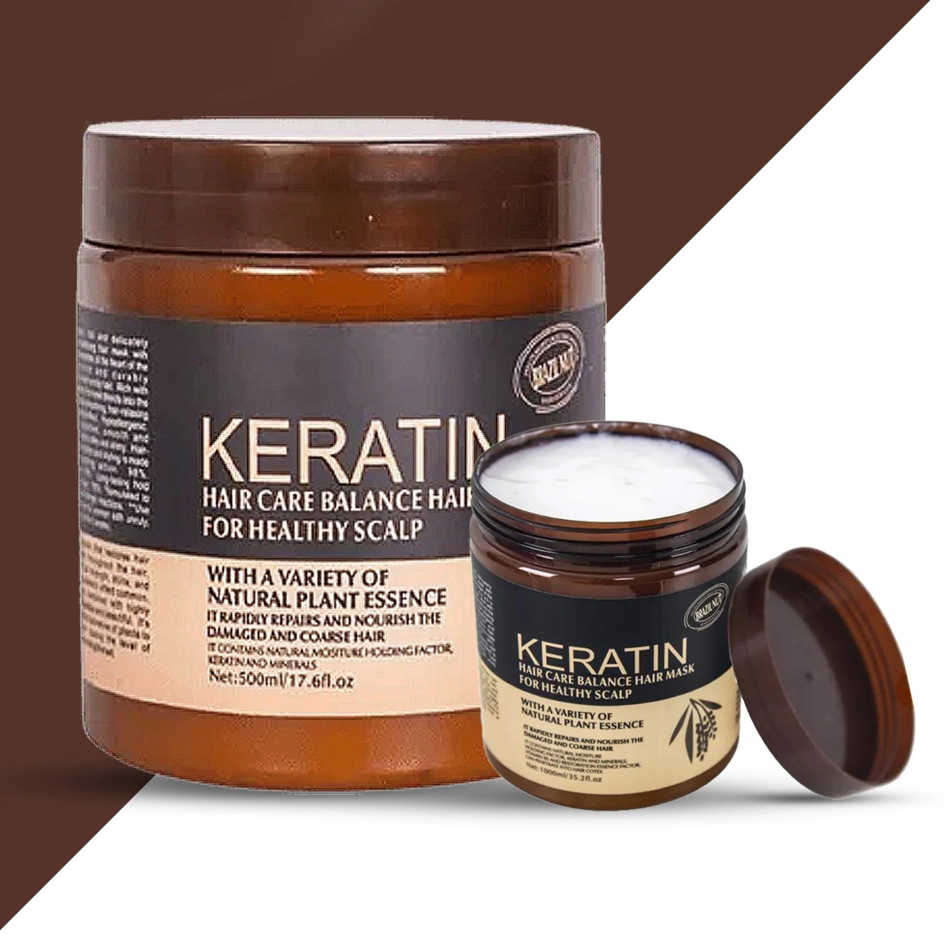 Brazil Nut Keratin Hair Mask 500ml YMDS