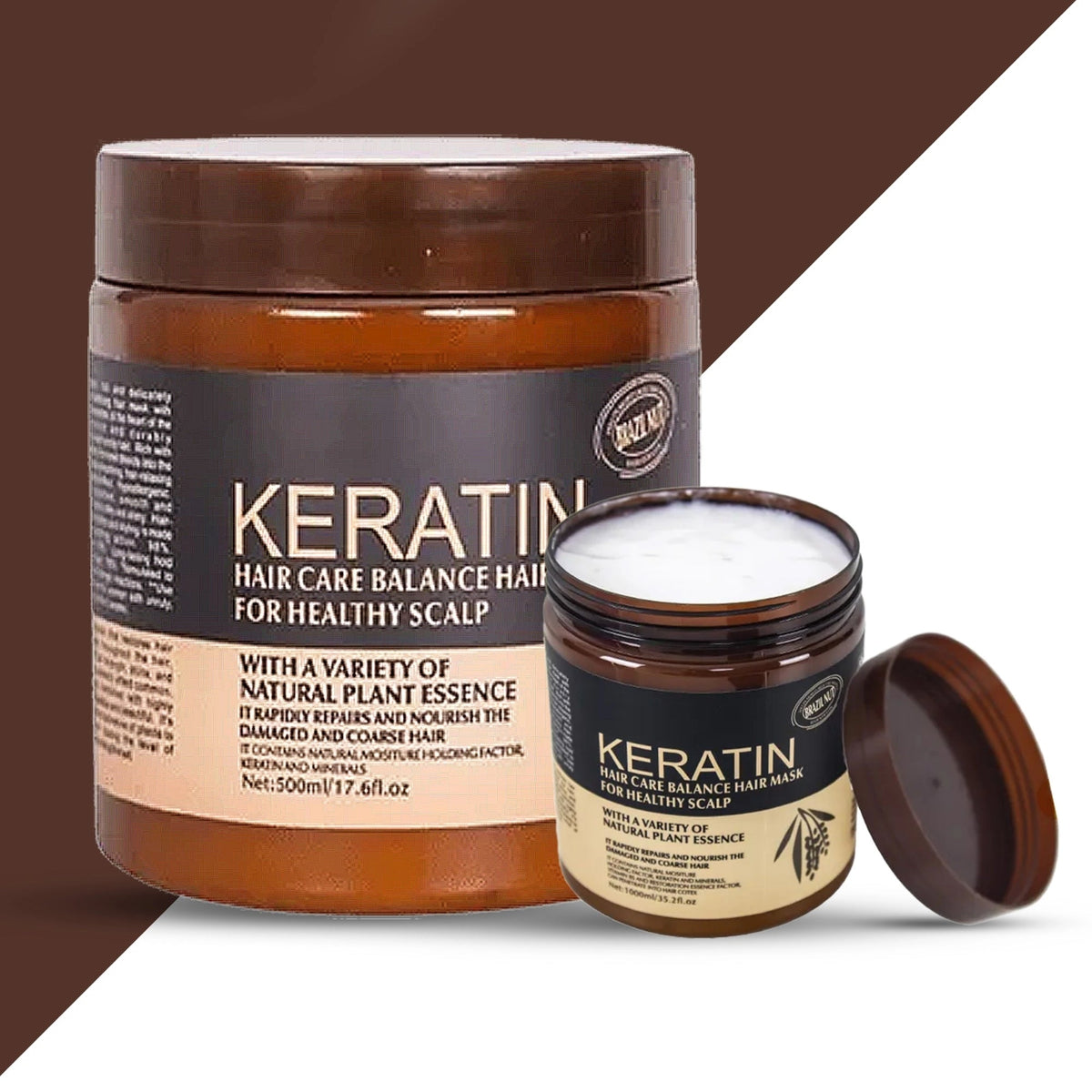 Brazil Nut Keratin Hair Mask 500ml YMDS