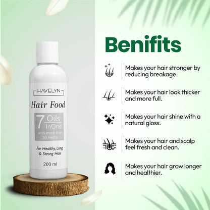 Havelyn Hair Food Oil 200ml YMDS