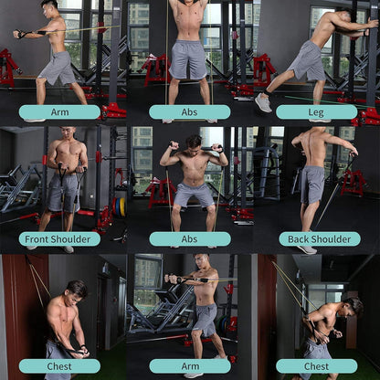 5-in-1 Power Exercise Resistance Band Set YMDS
