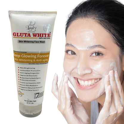 Gluta White Skin Whitening Face Wash YMDS