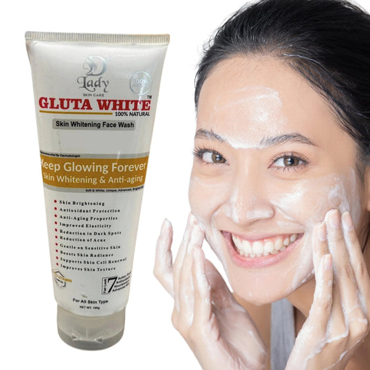 Gluta White Skin Whitening Face Wash YMDS
