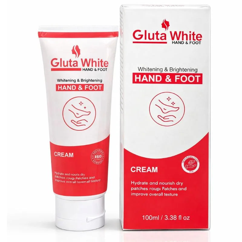 Gluta White Hand & Foot Whitening Cream 100ml YMDS