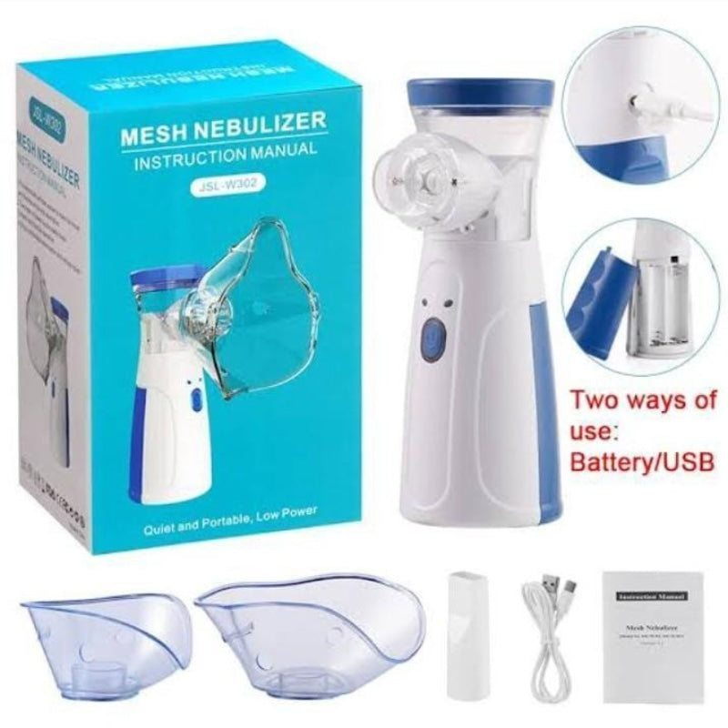 Portable Rechargeable Nebulizer Machine Asthma Inhaler 0.5L for Kids and Adults YMDS