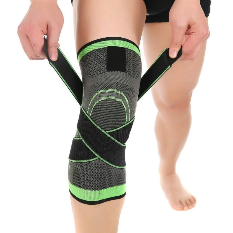 Adjustable 3D Knee Support Band with Patella Gel Pad & Anti-Slip Grip YMDS