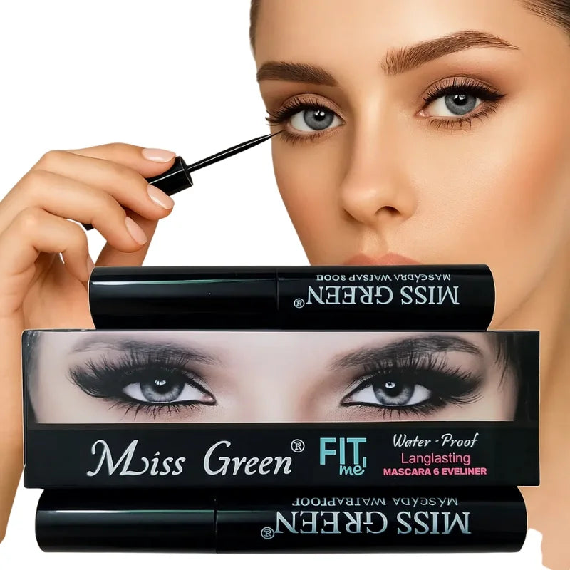 Miss Green FIT ME Waterproof Mascara & Eyeliner YMDS