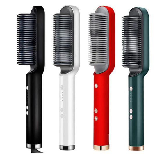 Hair Straightener Brush & Styler YMDS