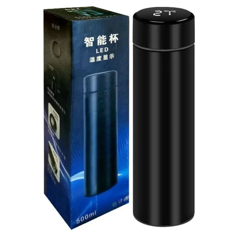Temperature Display Thermos Water Bottle 500ML YMDS