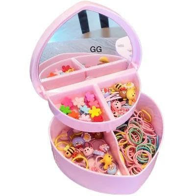 Heart Shape Jewellery Box for Girls YMDS