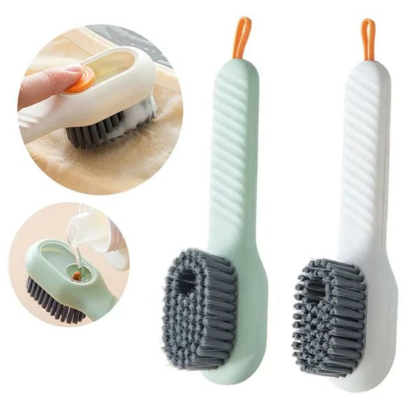 Shoe Brush with Liquid Dispensing YMDS