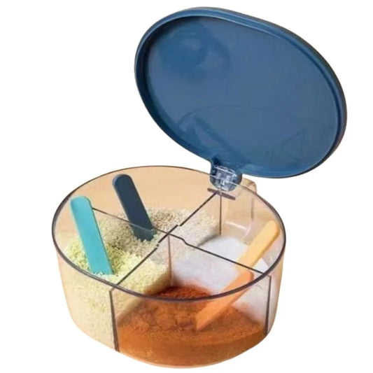 4 Compartments Spice Box
