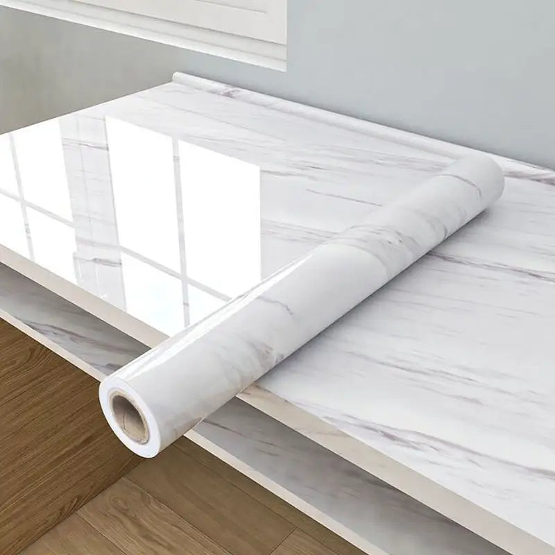 White & Grey | Marble Sheet Sticker 60x200cm YMDS