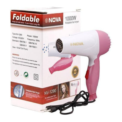 Nova NV-1290 Foldable Hair Dryer YMDS