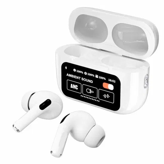 White A9 Pro ANC Bluetooth 5.4 Wireless Earbuds YMDS