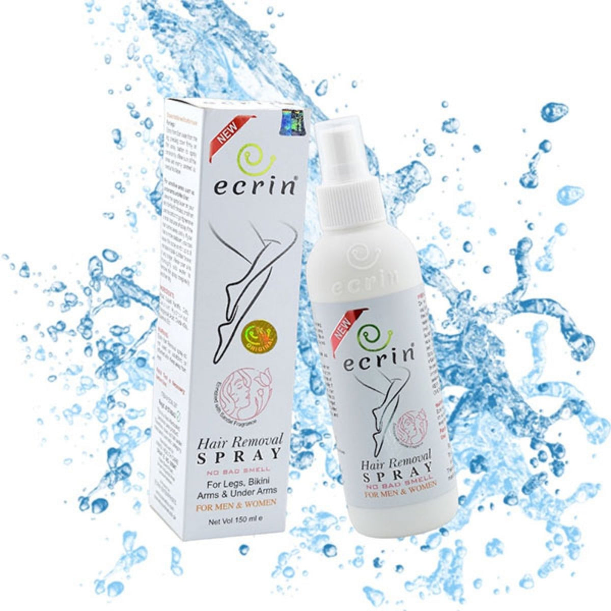Ecrin Hair Removal Spray for Men & Women YMDS