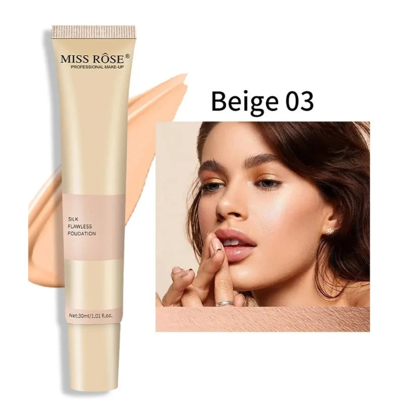 Beige 3 | Miss Rose Silk Flawless Foundation YMDS