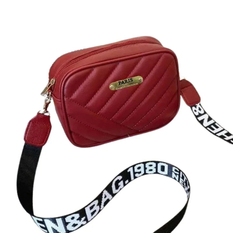 Maroon Leather Handbag for Girls & Women YMDS