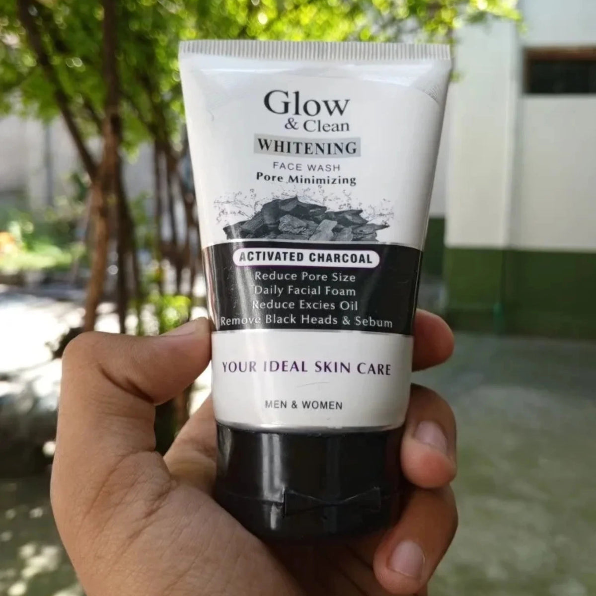 Glow & Clean Charcoal Face Wash YMDS