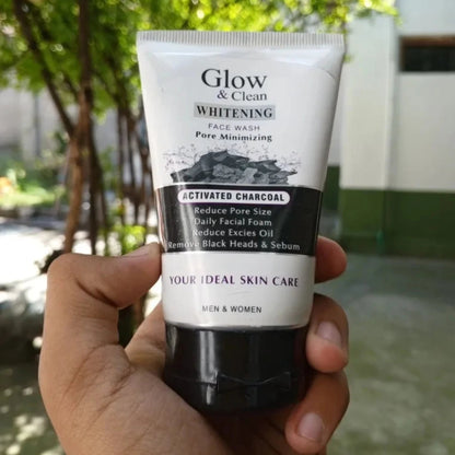 Glow & Clean Charcoal Face Wash YMDS