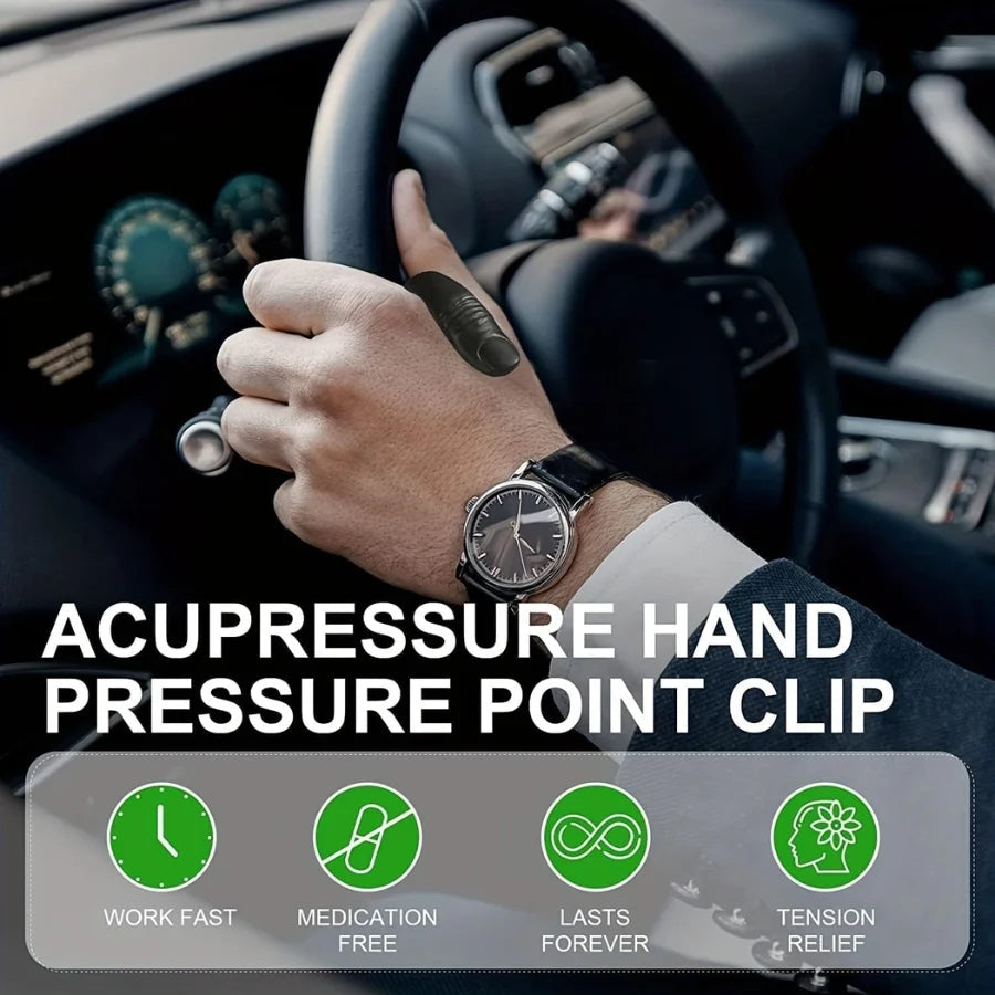 Sugar Control LI4 Acupressure Hand Clip YMDS